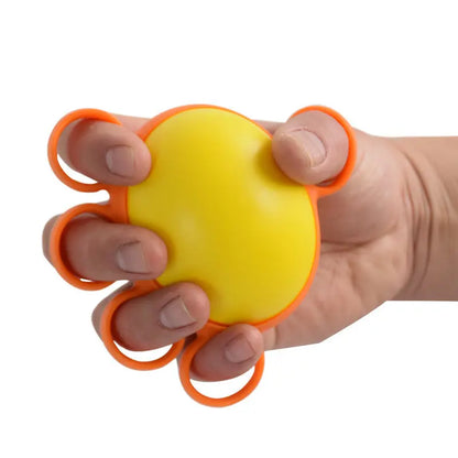 FIVE FINGER REHABILITATION GRIP BALL