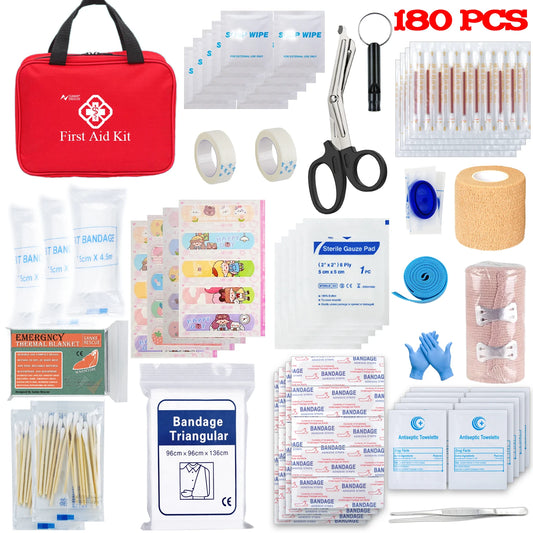 ALL PURPOSE FIRST AID KIT  160 PIECES